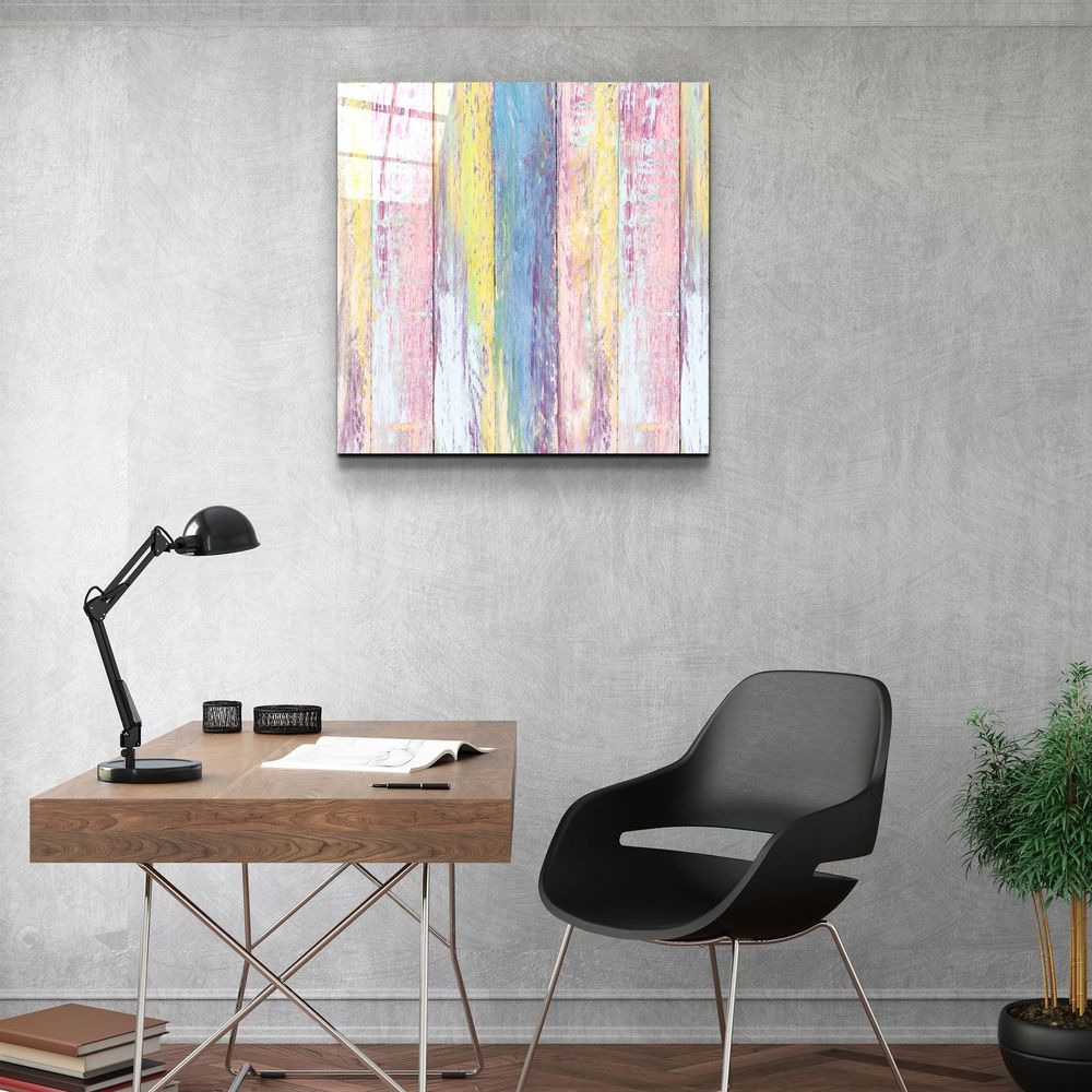 Other wall decoration - ・"Wooden Patterned"・Glass Wall Art | Artdesigna Glass Printing Wall Arts. - ARTDESIGNA
