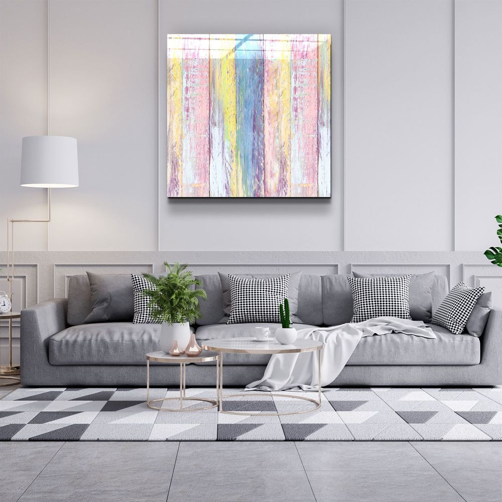Other wall decoration - ・"Wooden Patterned"・Glass Wall Art | Artdesigna Glass Printing Wall Arts. - ARTDESIGNA