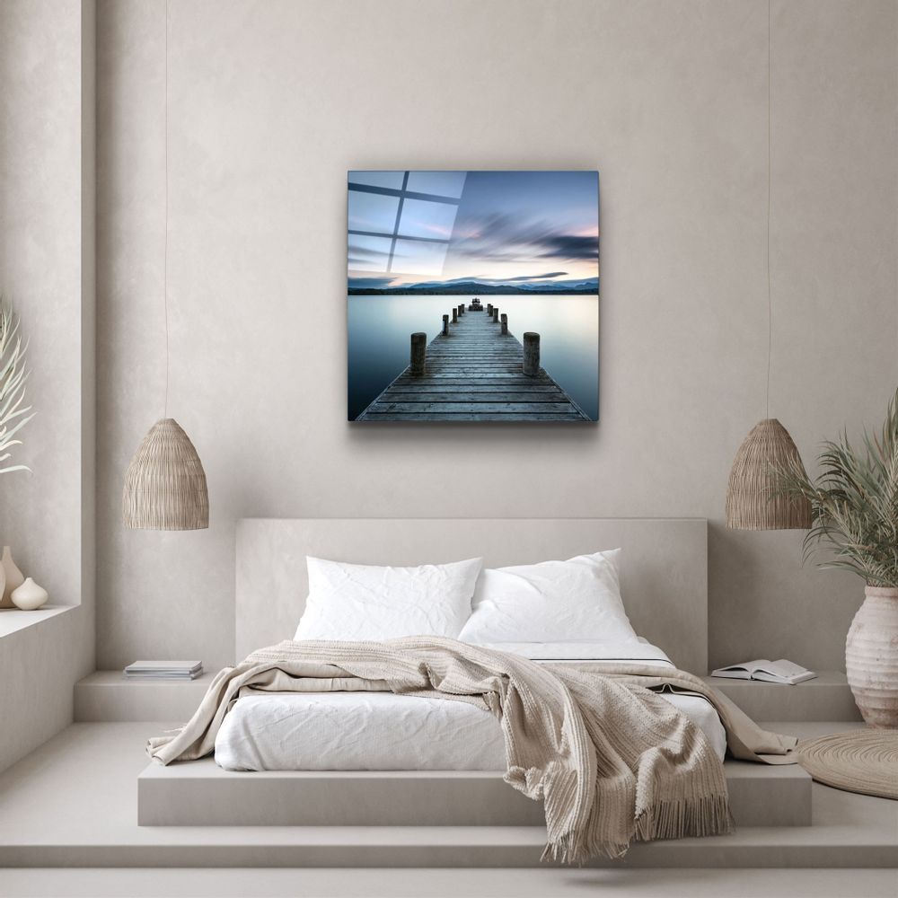 Other wall decoration - ・"Quay"・Glass Wall Art | Artdesigna Glass Printing Wall Arts. - ARTDESIGNA