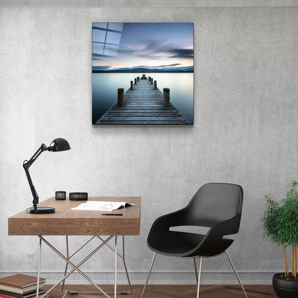 Other wall decoration - ・"Quay"・Glass Wall Art | Artdesigna Glass Printing Wall Arts. - ARTDESIGNA
