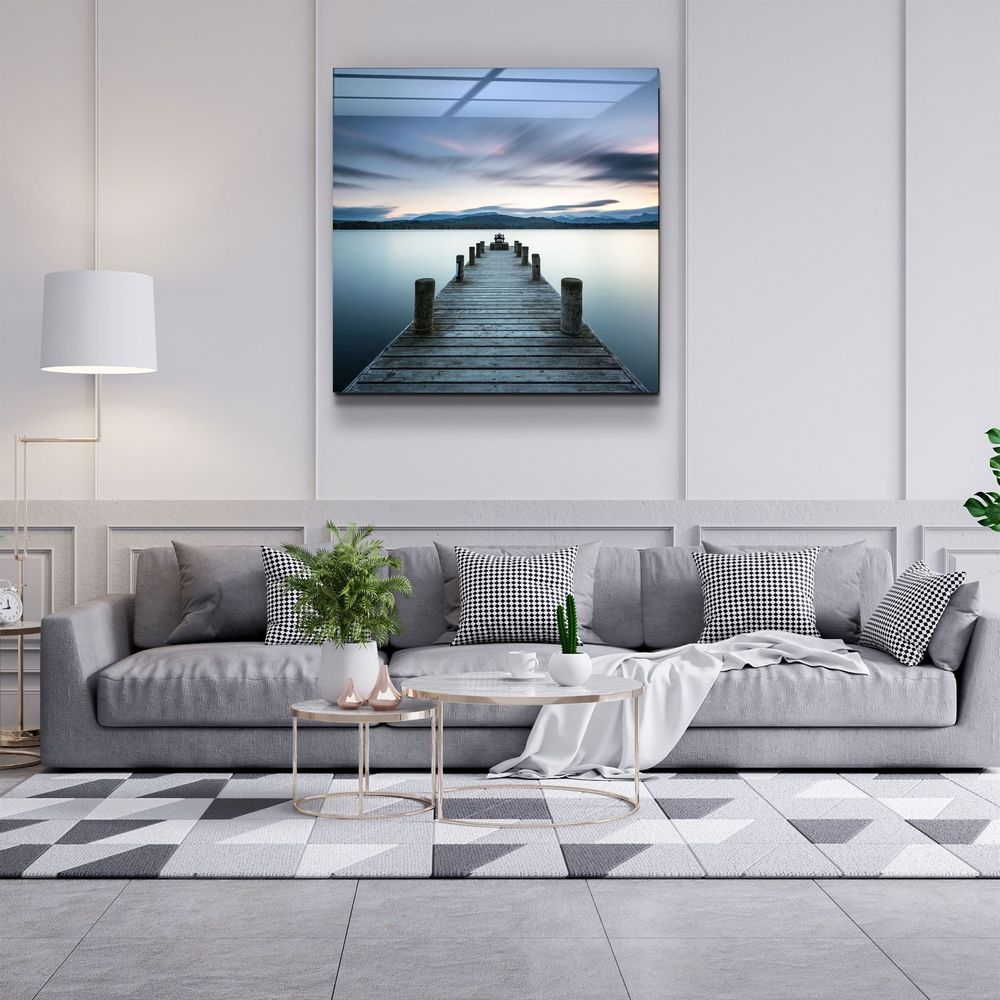 Other wall decoration - ・"Quay"・Glass Wall Art | Artdesigna Glass Printing Wall Arts. - ARTDESIGNA