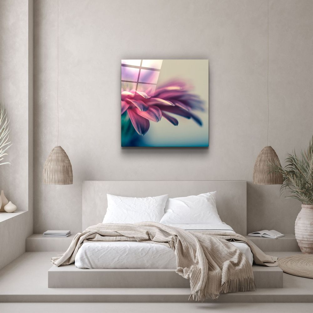 Autres décorations murales - ・"Flower"・Glass Wall Art | Artdesigna Glass Printing Wall Arts. - ARTDESIGNA