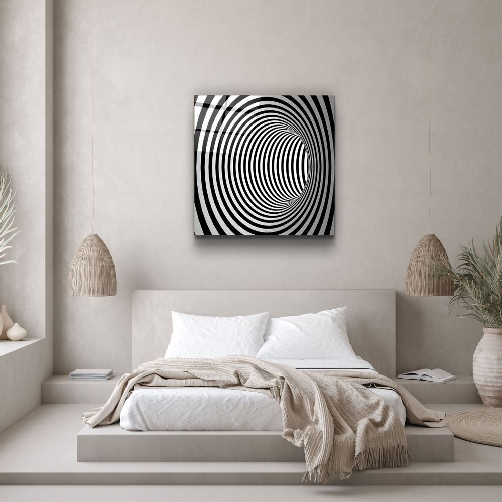 Autres décorations murales - ・"Illusion"・Glass Wall Art | Artdesigna Glass Printing Wall Arts. - ARTDESIGNA