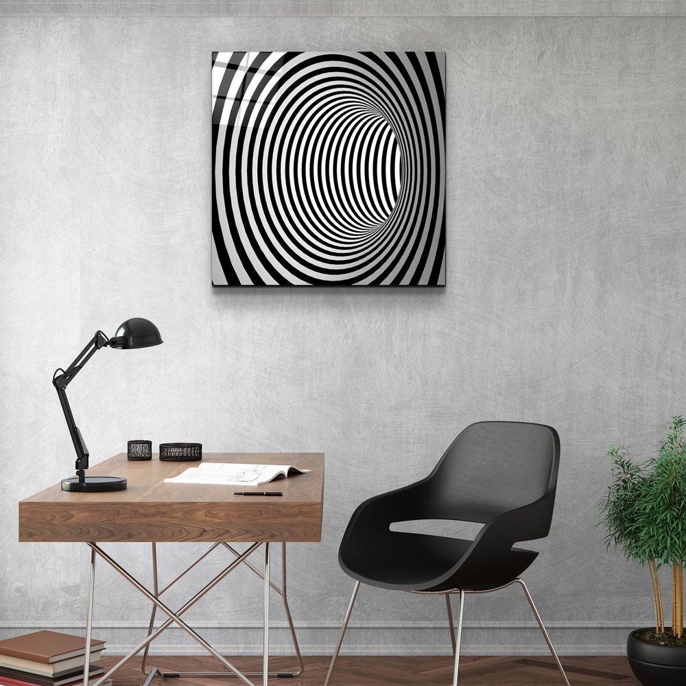 Autres décorations murales - ・"Illusion"・Glass Wall Art | Artdesigna Glass Printing Wall Arts. - ARTDESIGNA