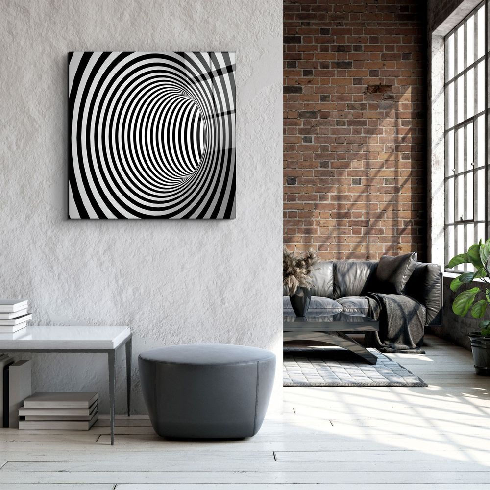 Autres décorations murales - ・"Illusion"・Glass Wall Art | Artdesigna Glass Printing Wall Arts. - ARTDESIGNA
