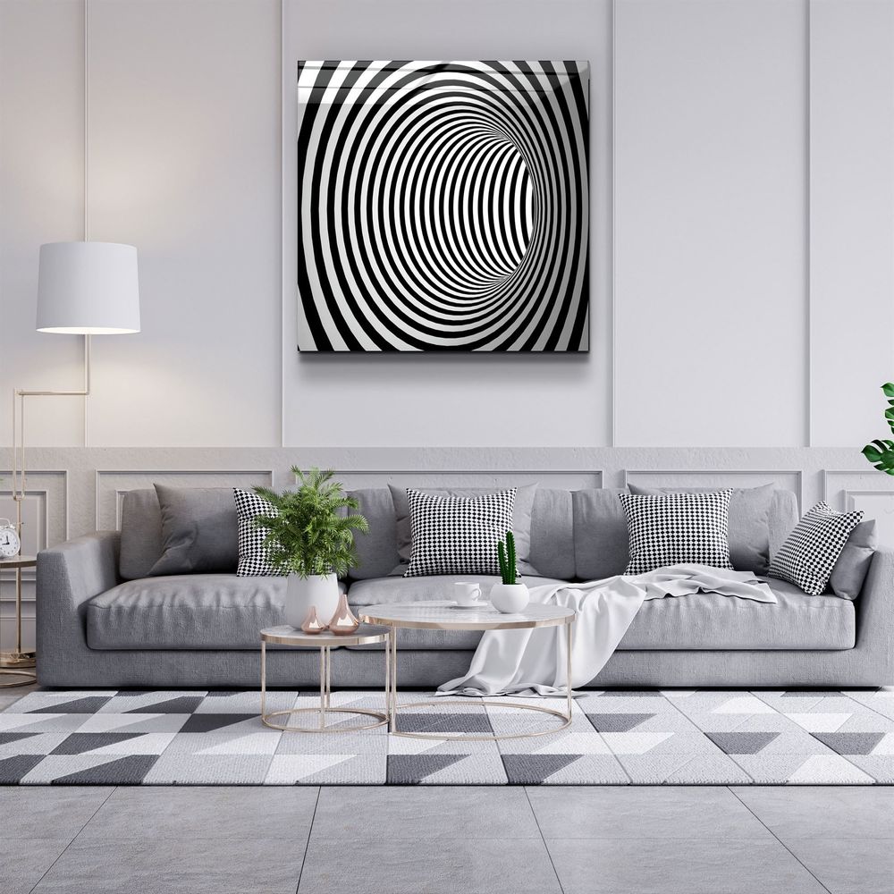 Autres décorations murales - ・"Illusion"・Glass Wall Art | Artdesigna Glass Printing Wall Arts. - ARTDESIGNA
