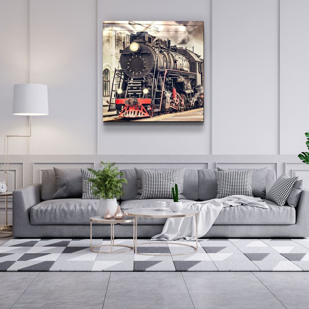 Other wall decoration - ・"Train"・Glass Wall Art | Artdesigna Glass Printing Wall Arts. - ARTDESIGNA