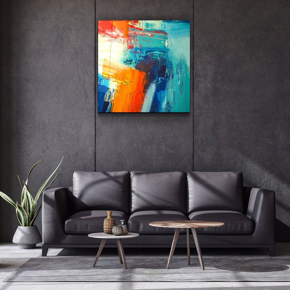 Other wall decoration - ・"Honeycomb"・Glass Wall Art | Artdesigna Glass Printing Wall Arts. - ARTDESIGNA