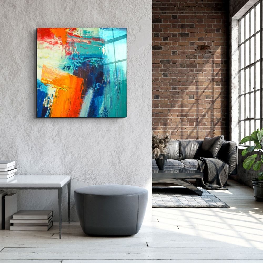 Other wall decoration - ・"Honeycomb"・Glass Wall Art | Artdesigna Glass Printing Wall Arts. - ARTDESIGNA