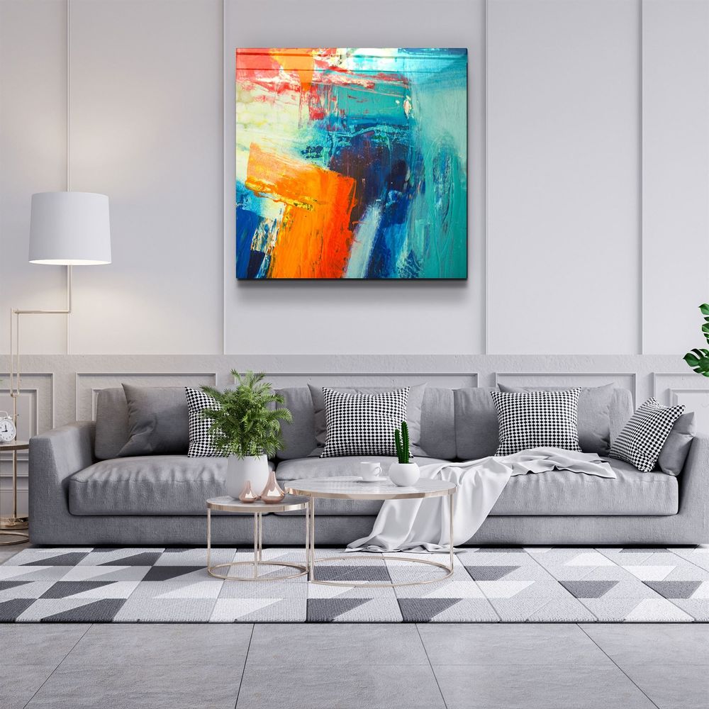 Other wall decoration - ・"Honeycomb"・Glass Wall Art | Artdesigna Glass Printing Wall Arts. - ARTDESIGNA