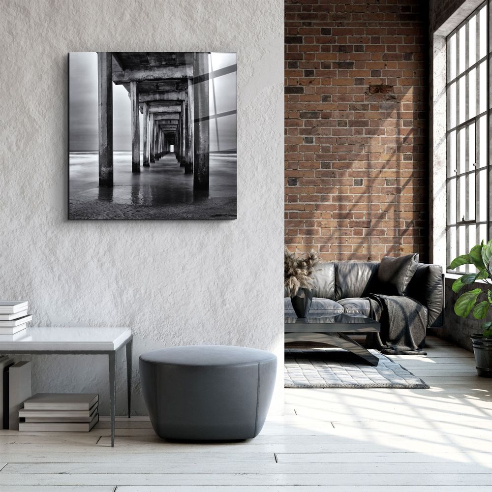 Autres décorations murales - ・"Flower"・Glass Wall Art | Artdesigna Glass Printing Wall Arts. - ARTDESIGNA