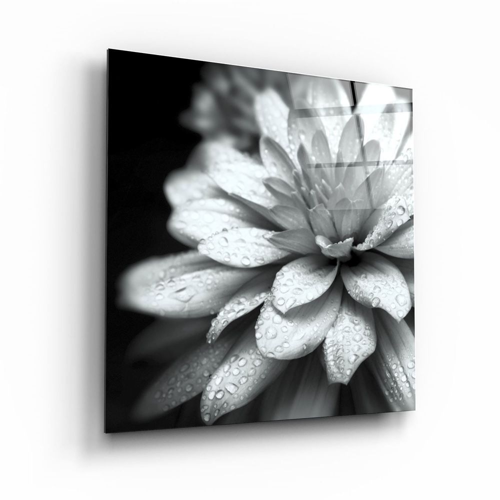 Autres décorations murales - ・"Flower"・Glass Wall Art | Artdesigna Glass Printing Wall Arts. - ARTDESIGNA