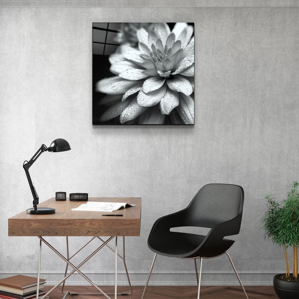 Autres décorations murales - ・"Flower"・Glass Wall Art | Artdesigna Glass Printing Wall Arts. - ARTDESIGNA
