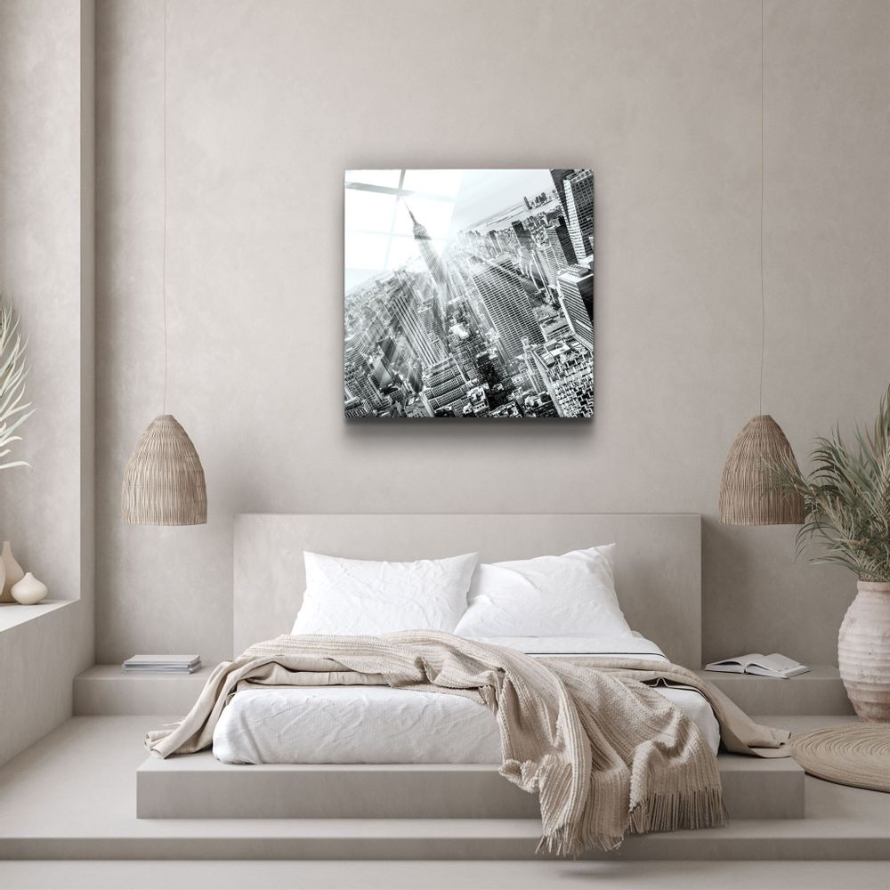 Autres décorations murales - ・"Bee"・Glass Wall Art | Artdesigna Glass Printing Wall Arts. - ARTDESIGNA