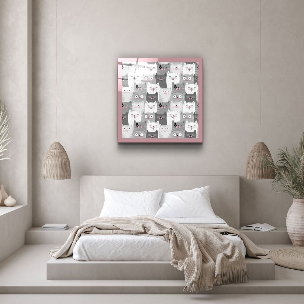 Other wall decoration - ・"Elephant and Duck"・Glass Wall Art | Artdesigna Glass Printing Wall Arts. - ARTDESIGNA