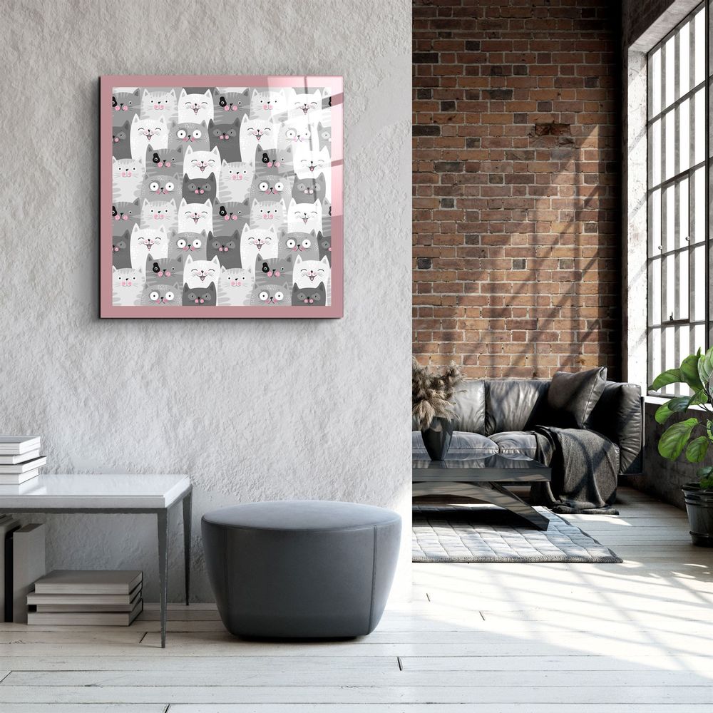 Other wall decoration - ・"Elephant and Duck"・Glass Wall Art | Artdesigna Glass Printing Wall Arts. - ARTDESIGNA