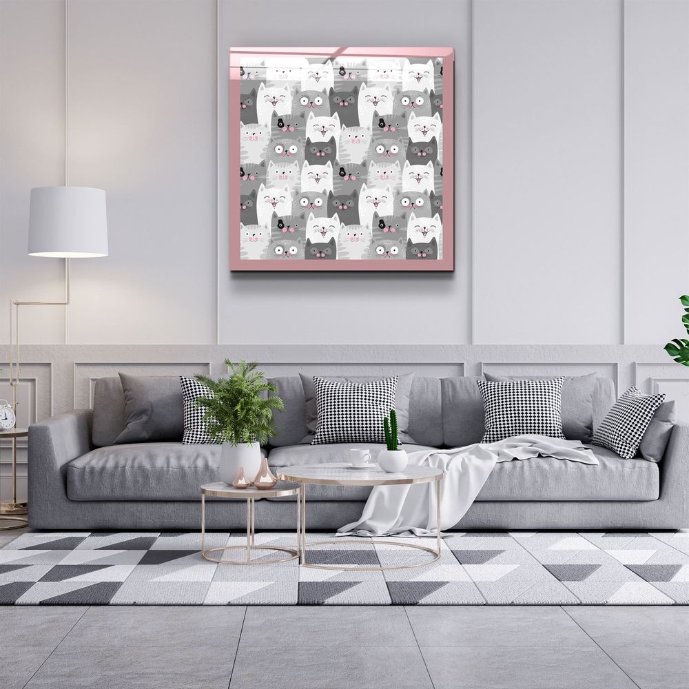 Other wall decoration - ・"Elephant and Duck"・Glass Wall Art | Artdesigna Glass Printing Wall Arts. - ARTDESIGNA