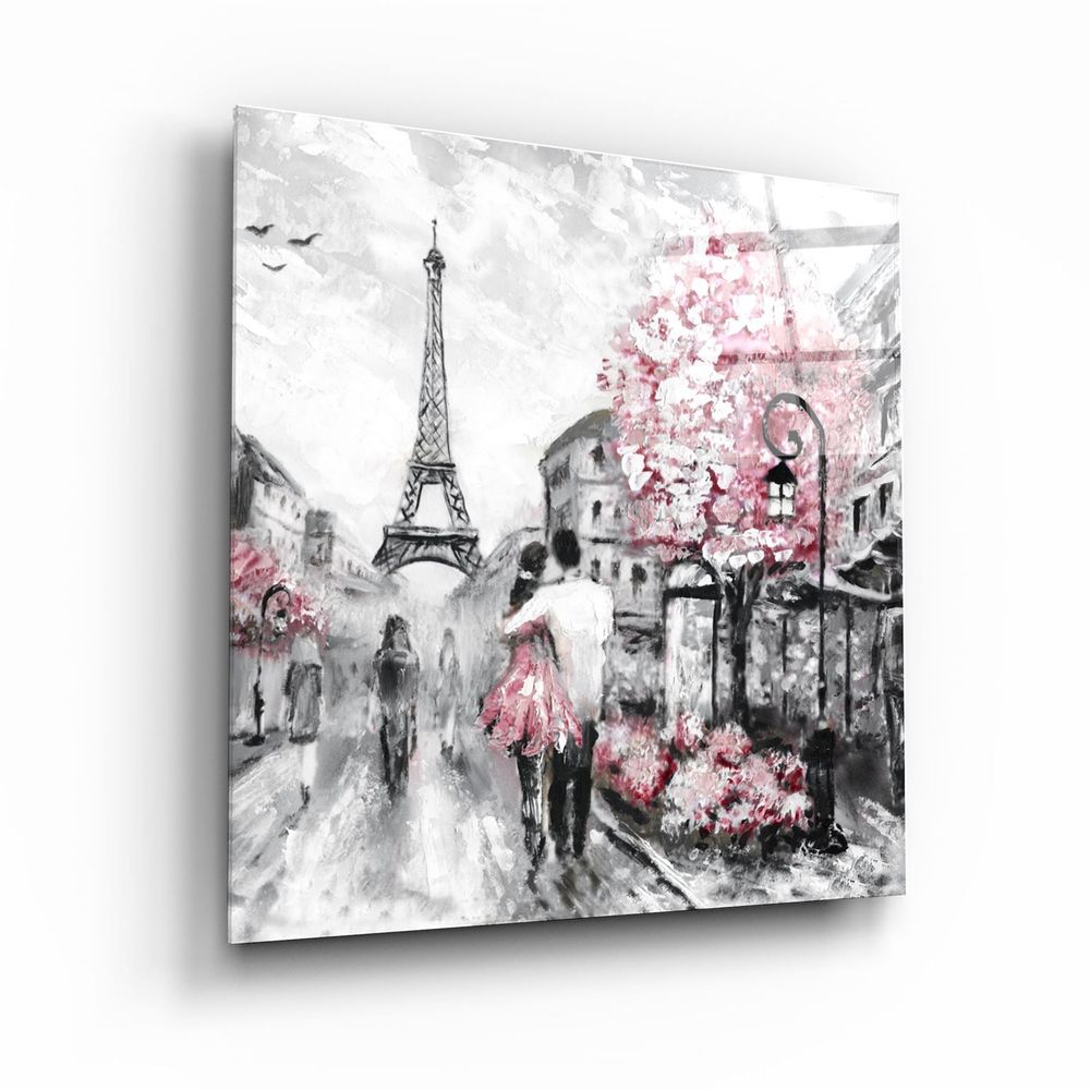 Autres décorations murales - ・"Red Dock"・Glass Wall Art | Artdesigna Glass Printing Wall Arts. - ARTDESIGNA
