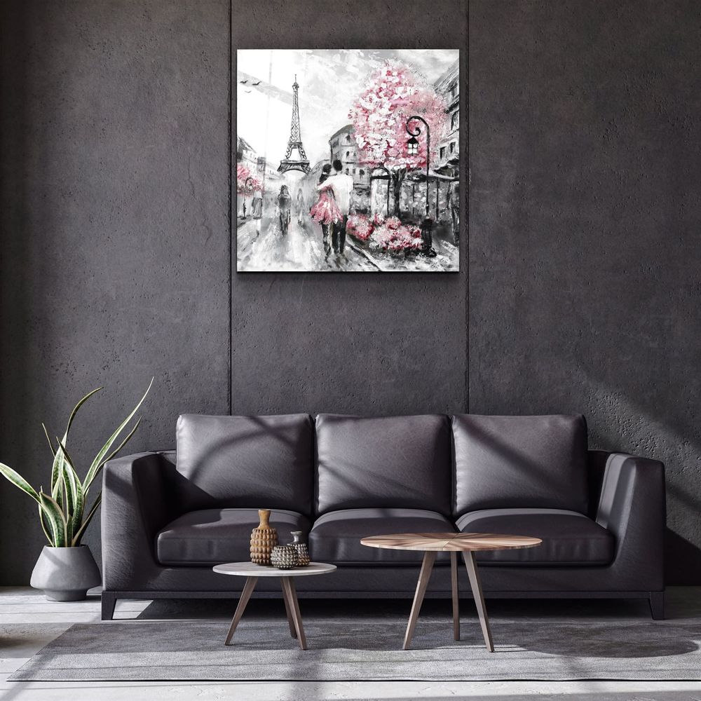 Autres décorations murales - ・"Red Dock"・Glass Wall Art | Artdesigna Glass Printing Wall Arts. - ARTDESIGNA