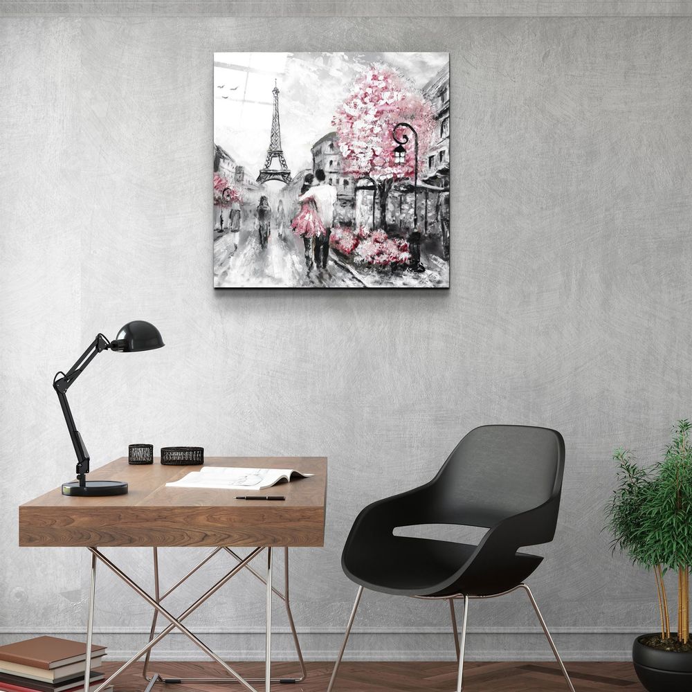 Autres décorations murales - ・"Red Dock"・Glass Wall Art | Artdesigna Glass Printing Wall Arts. - ARTDESIGNA
