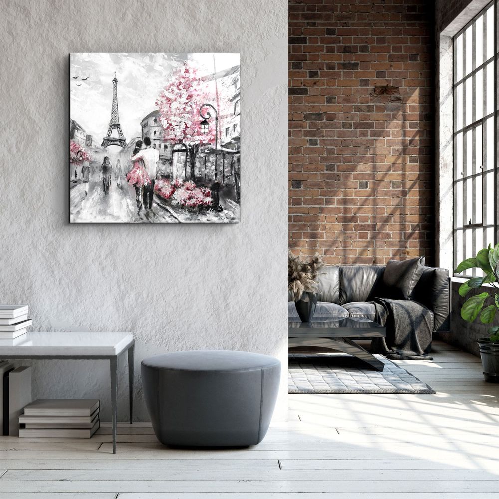 Autres décorations murales - ・"Red Dock"・Glass Wall Art | Artdesigna Glass Printing Wall Arts. - ARTDESIGNA