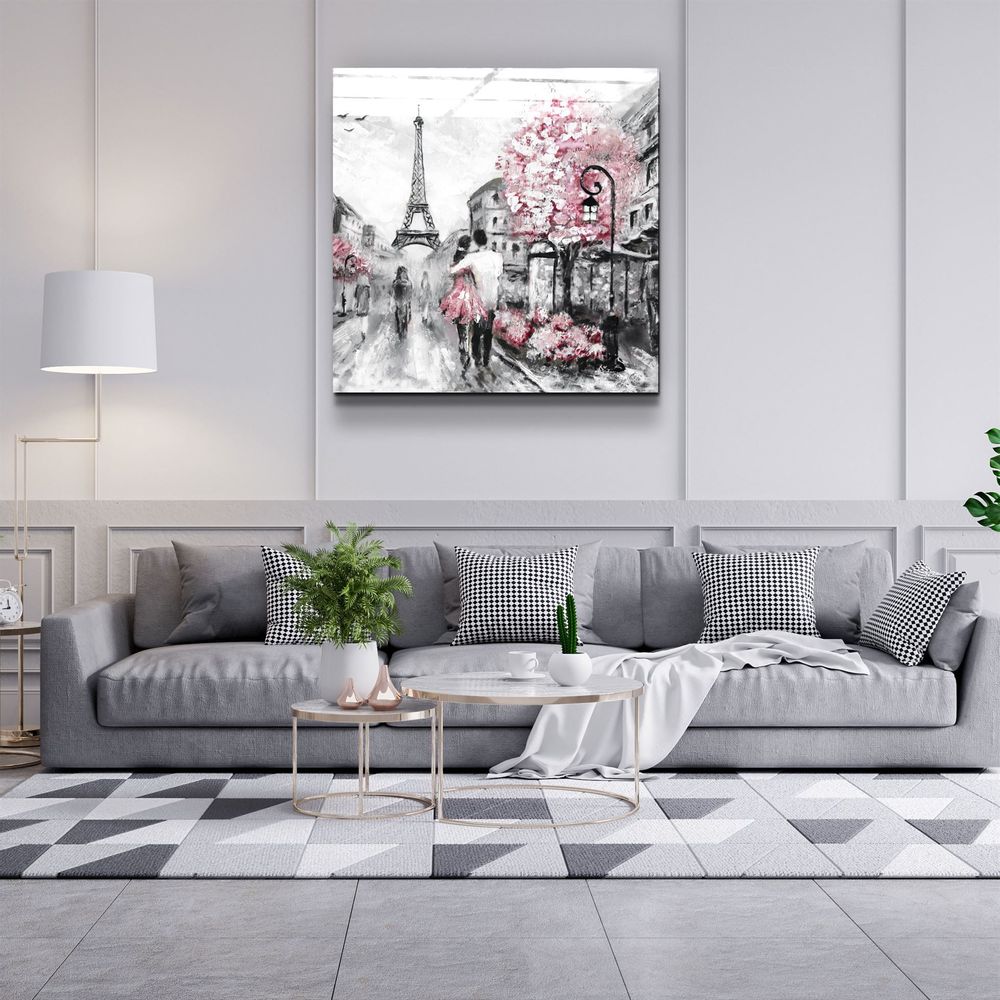 Autres décorations murales - ・"Red Dock"・Glass Wall Art | Artdesigna Glass Printing Wall Arts. - ARTDESIGNA