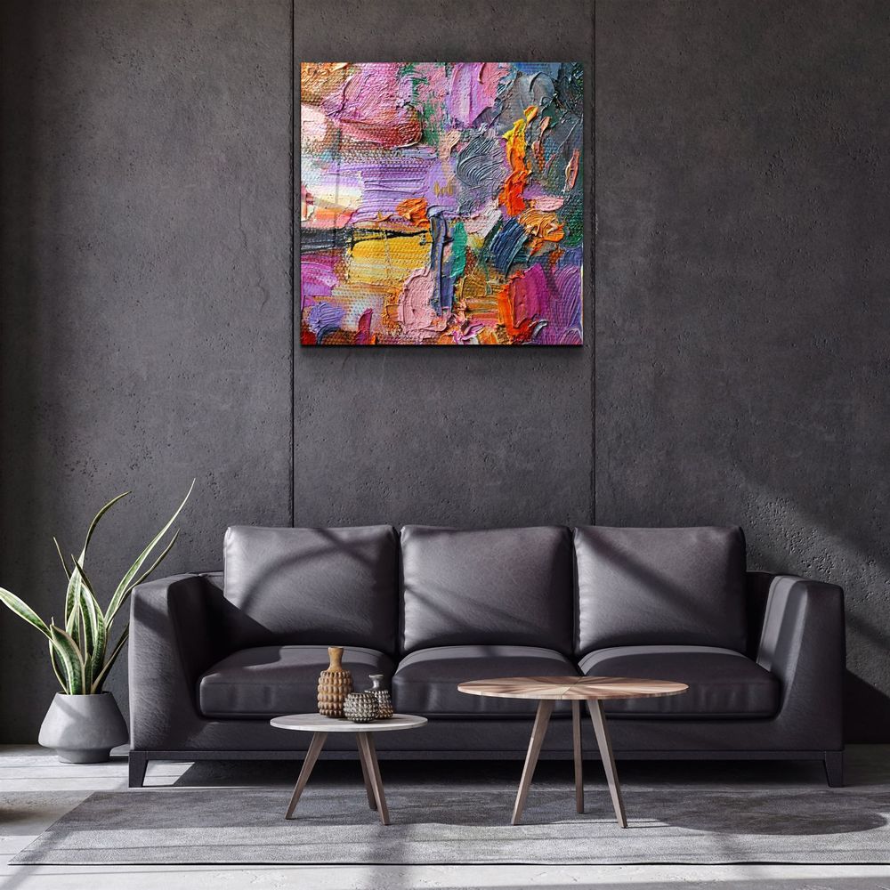 Other wall decoration - ・"Downtown (City Center)"・Glass Wall Art | Artdesigna Glass Printing Wall Arts. - ARTDESIGNA
