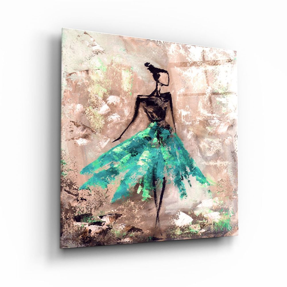Other wall decoration - ・"Women (Pink)"・Glass Wall Art | Artdesigna Glass Printing Wall Arts. - ARTDESIGNA