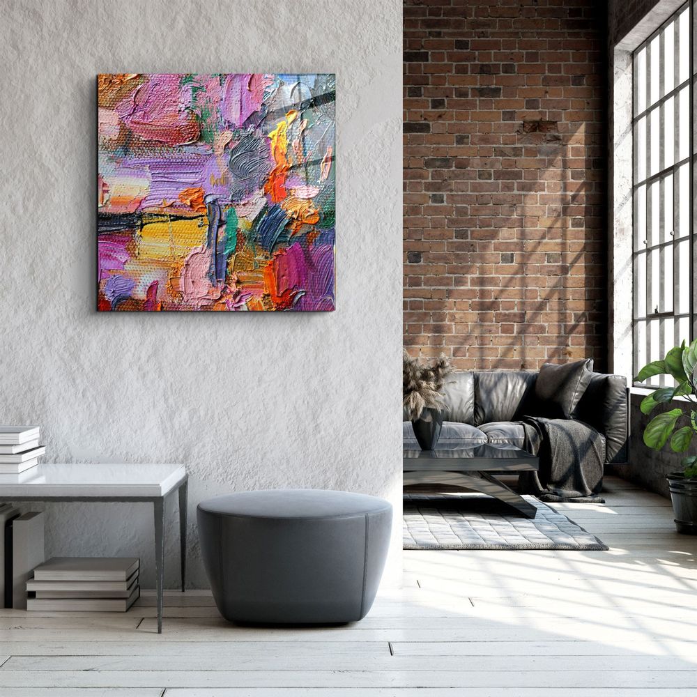 Other wall decoration - ・"Downtown (City Center)"・Glass Wall Art | Artdesigna Glass Printing Wall Arts. - ARTDESIGNA
