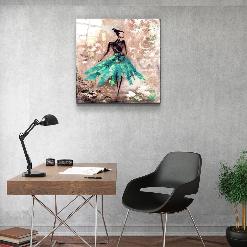 Other wall decoration - ・"Women (Pink)"・Glass Wall Art | Artdesigna Glass Printing Wall Arts. - ARTDESIGNA