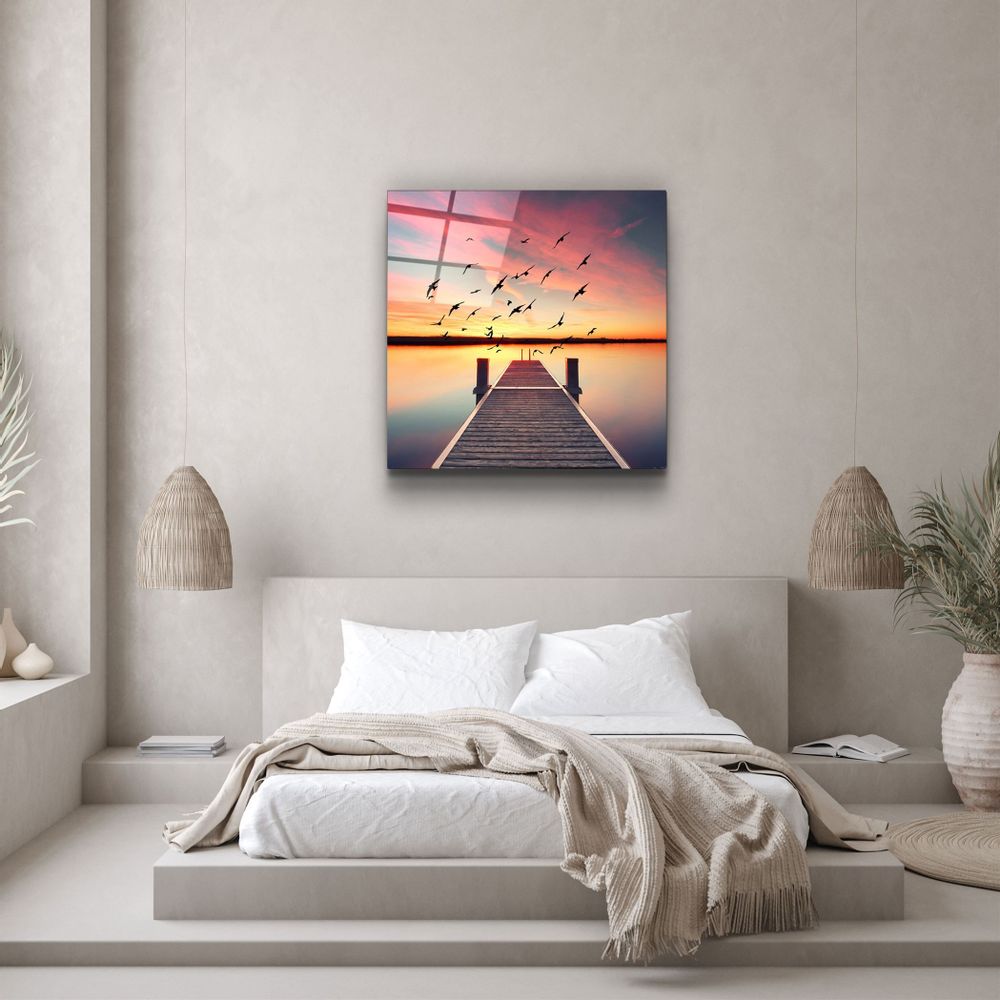 Autres décorations murales - ・"Lighthouse"・Glass Wall Art | Artdesigna Glass Printing Wall Arts. - ARTDESIGNA