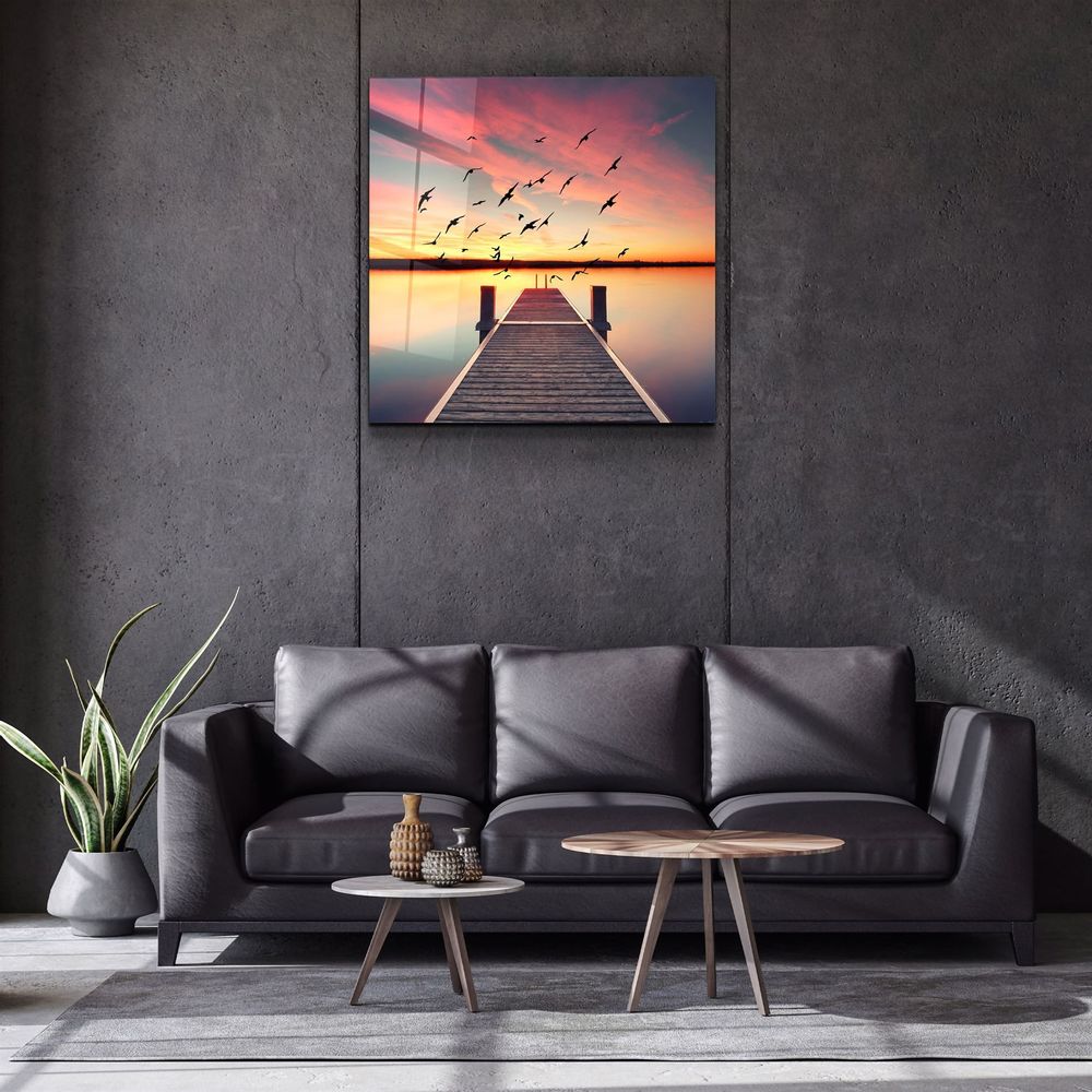 Autres décorations murales - ・"Lighthouse"・Glass Wall Art | Artdesigna Glass Printing Wall Arts. - ARTDESIGNA