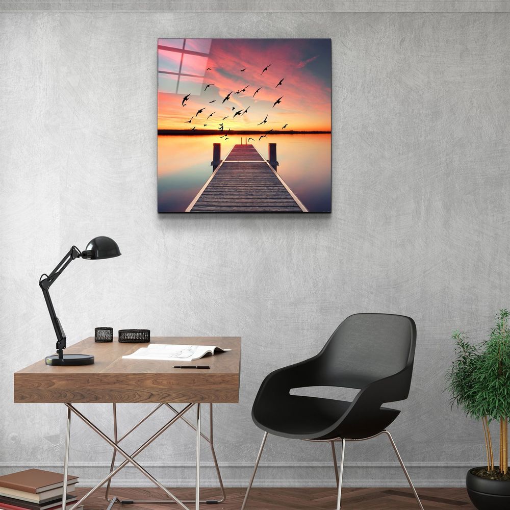 Autres décorations murales - ・"Lighthouse"・Glass Wall Art | Artdesigna Glass Printing Wall Arts. - ARTDESIGNA