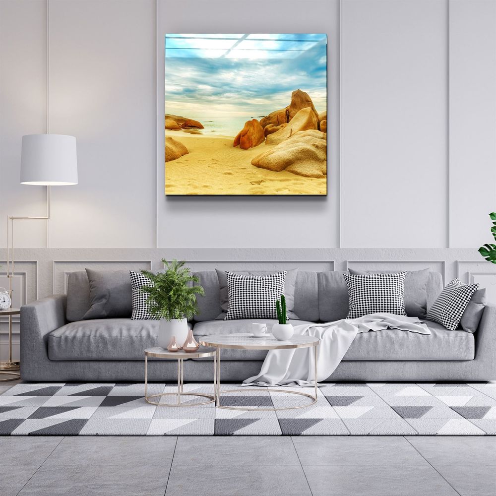 Other wall decoration - ・"Lake"・Glass Wall Art | Artdesigna Glass Printing Wall Arts. - ARTDESIGNA
