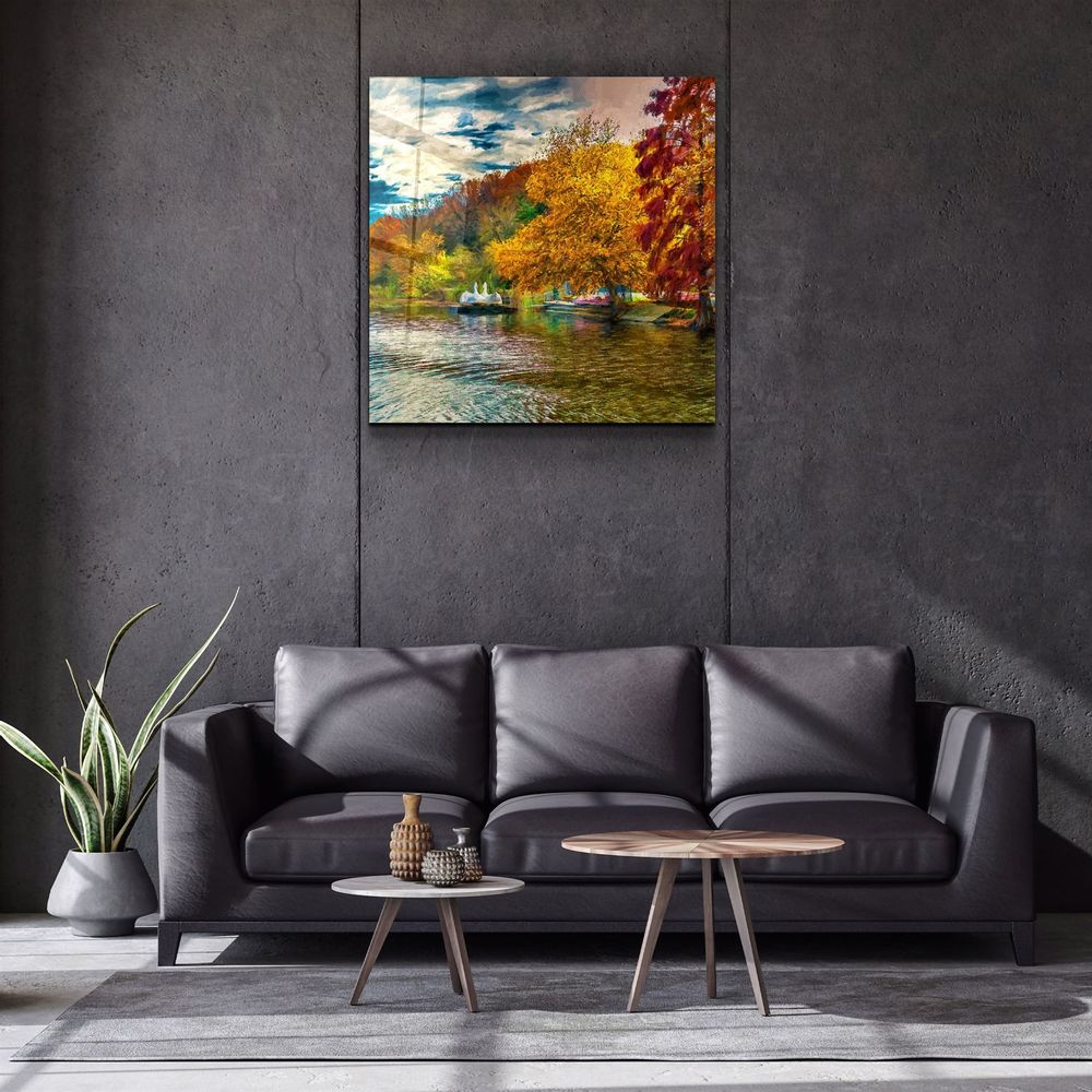 Other wall decoration - ・"Forest"・Glass Wall Art | Artdesigna Glass Printing Wall Arts. - ARTDESIGNA