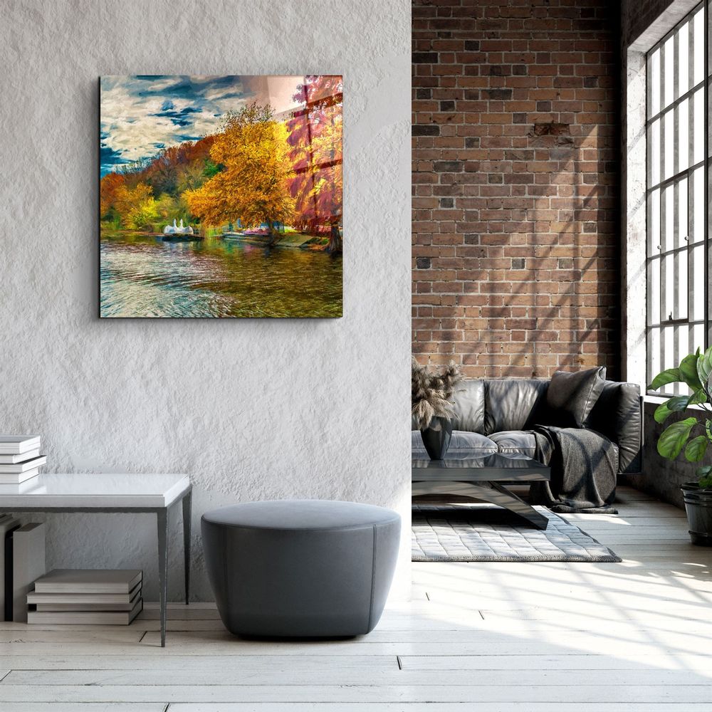Other wall decoration - ・"Forest"・Glass Wall Art | Artdesigna Glass Printing Wall Arts. - ARTDESIGNA