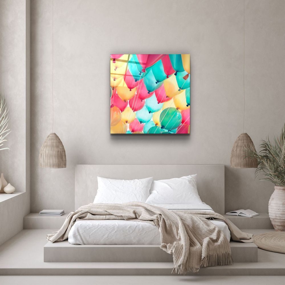 Autres décorations murales - ・"Dandelion"・Glass Wall Art | Artdesigna Glass Printing Wall Arts. - ARTDESIGNA