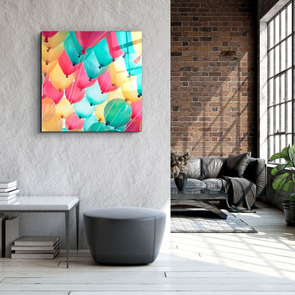 Autres décorations murales - ・"Dandelion"・Glass Wall Art | Artdesigna Glass Printing Wall Arts. - ARTDESIGNA