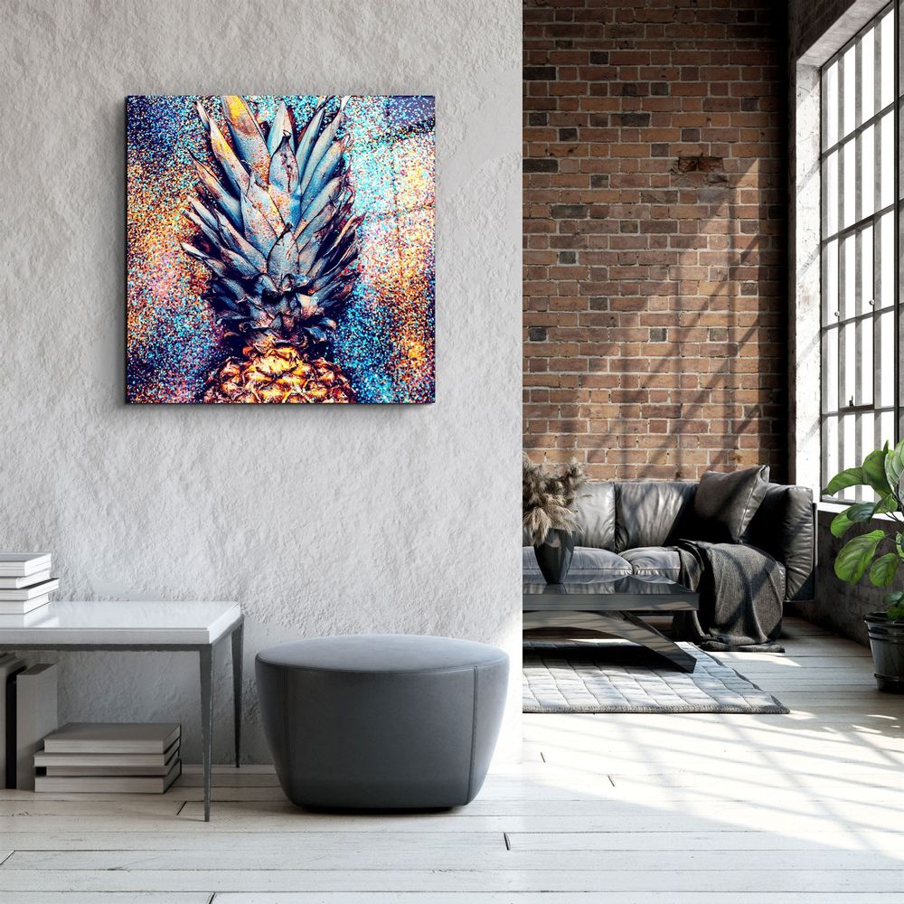 Other wall decoration - ・"Colored Yarn Balls"・Glass Wall Art | Artdesigna Glass Printing Wall Arts. - ARTDESIGNA
