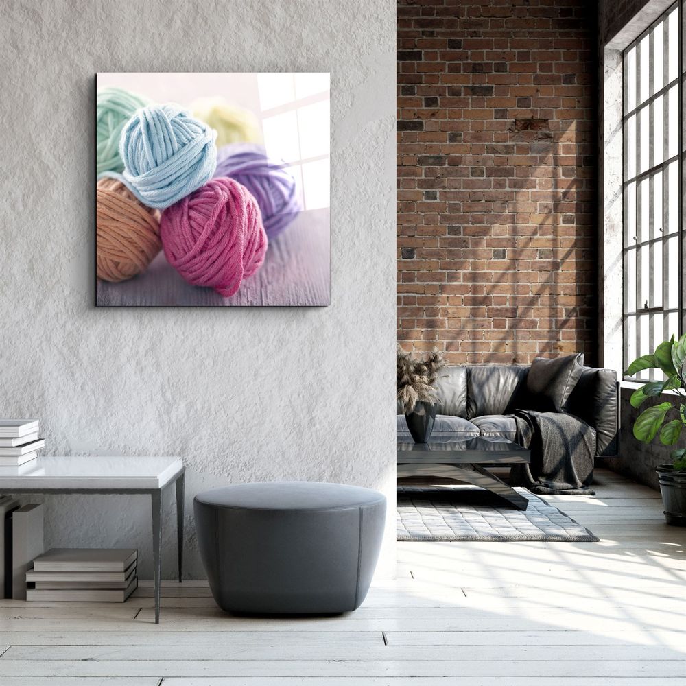 Autres décorations murales - ・"Candle"・Glass Wall Art | Artdesigna Glass Printing Wall Arts. - ARTDESIGNA