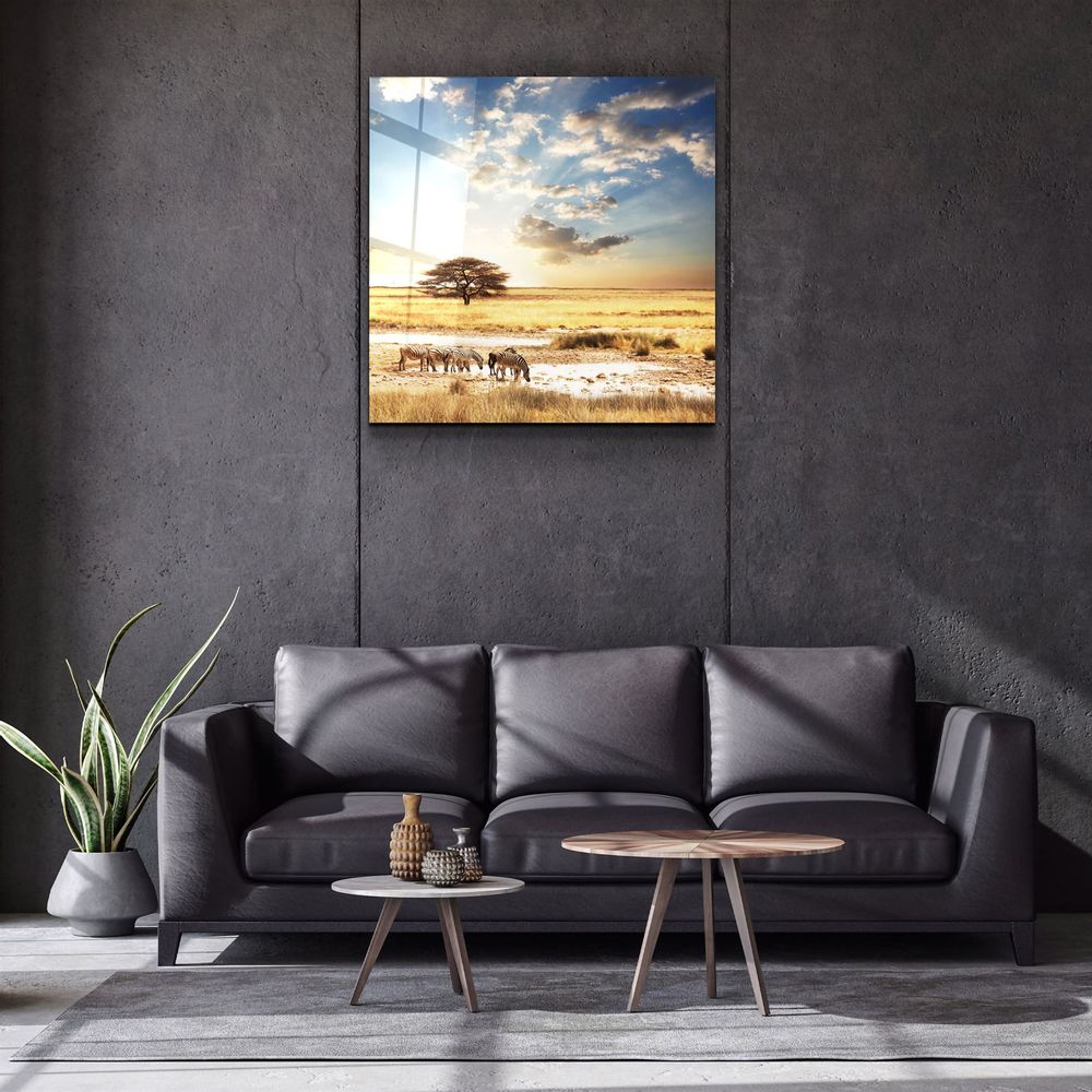 Other wall decoration - ・"Elephant"・Glass Wall Art | Artdesigna Glass Printing Wall Arts. - ARTDESIGNA