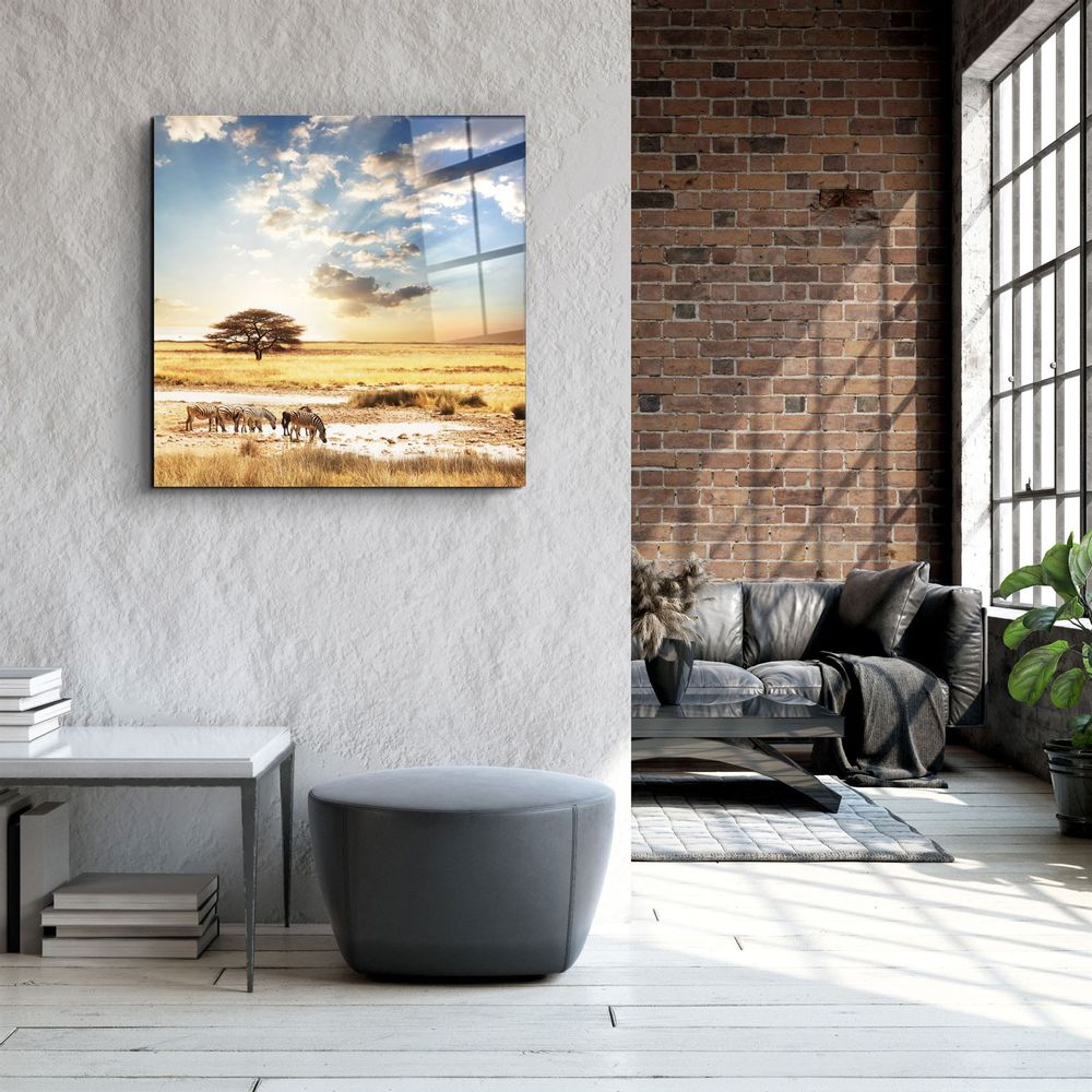 Other wall decoration - ・"Elephant"・Glass Wall Art | Artdesigna Glass Printing Wall Arts. - ARTDESIGNA