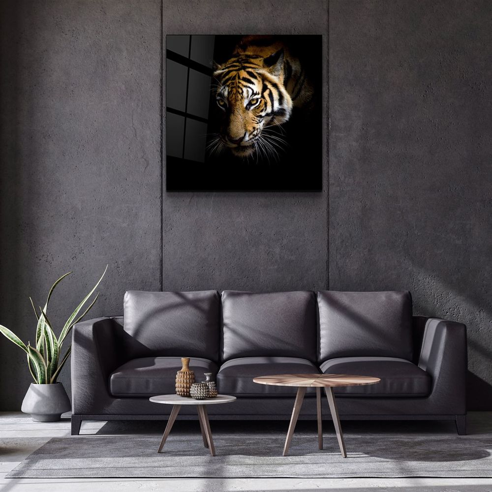 Autres décorations murales - ・"Lion"・Glass Wall Art | Artdesigna Glass Printing Wall Arts. - ARTDESIGNA