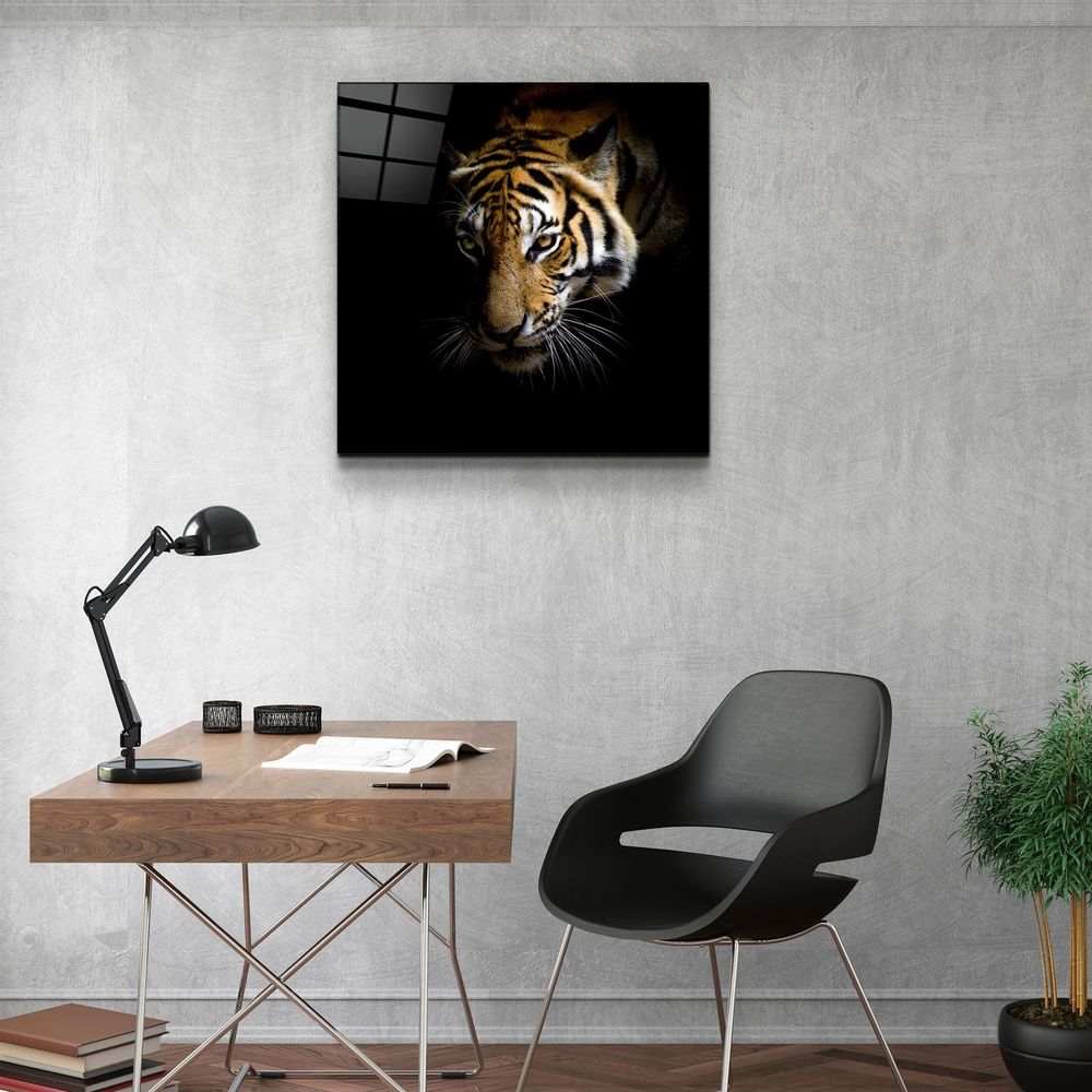 Autres décorations murales - ・"Lion"・Glass Wall Art | Artdesigna Glass Printing Wall Arts. - ARTDESIGNA