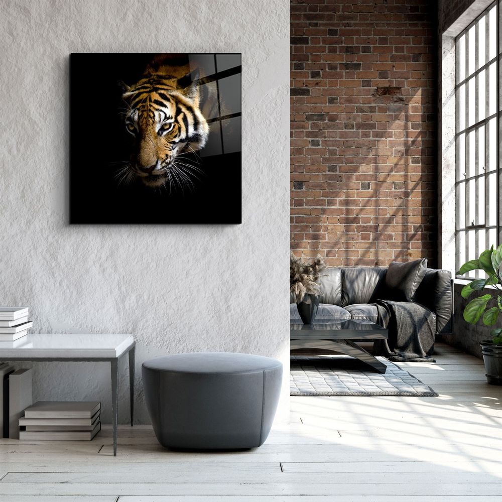 Autres décorations murales - ・"Lion"・Glass Wall Art | Artdesigna Glass Printing Wall Arts. - ARTDESIGNA