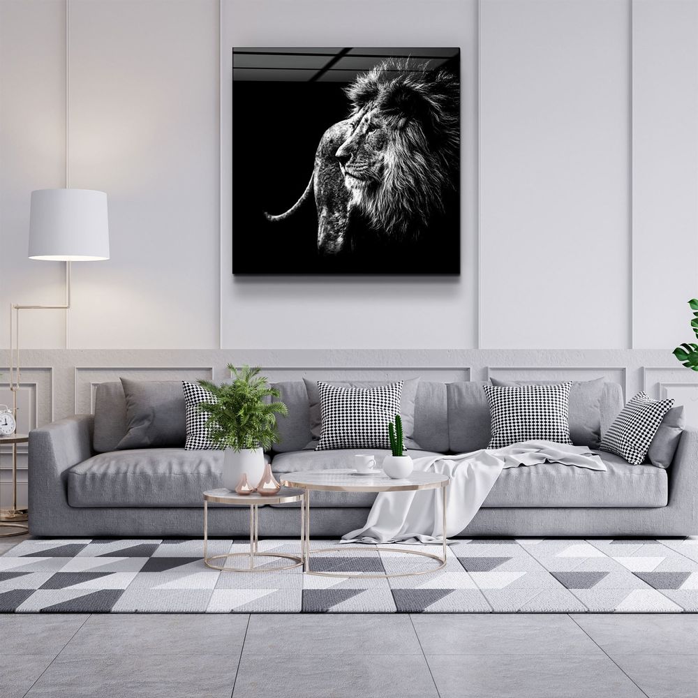Autres décorations murales - ・"Dolphin"・Glass Wall Art | Artdesigna Glass Printing Wall Arts. - ARTDESIGNA