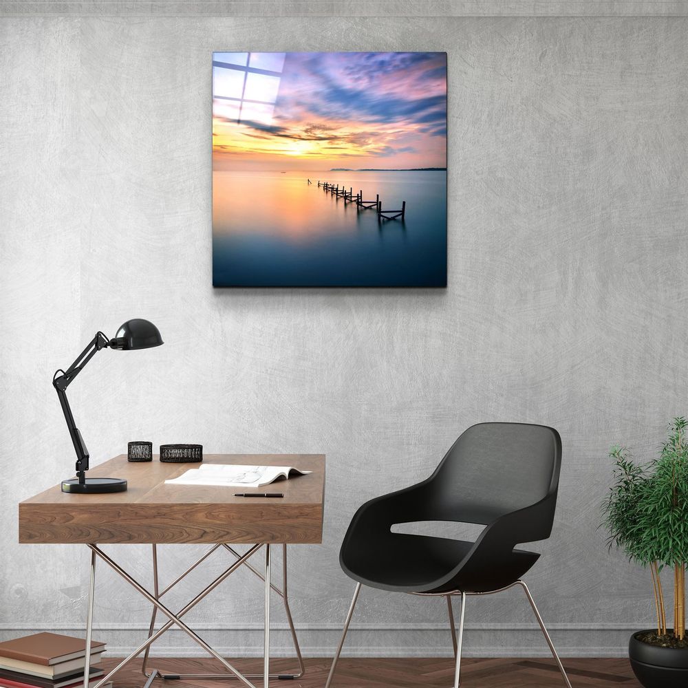 Other wall decoration - ・"Quay"・Glass Wall Art | Artdesigna Glass Printing Wall Arts. - ARTDESIGNA