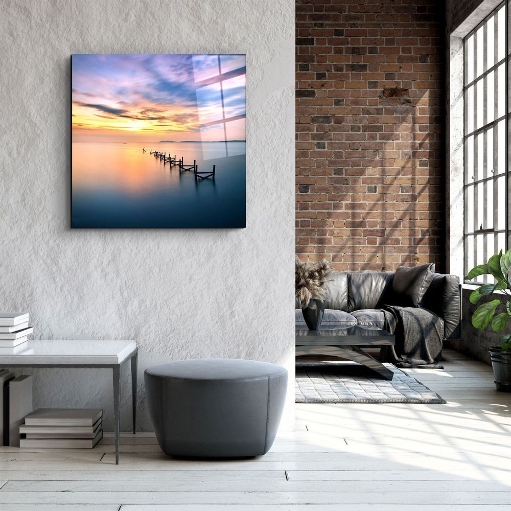 Other wall decoration - ・"Quay"・Glass Wall Art | Artdesigna Glass Printing Wall Arts. - ARTDESIGNA
