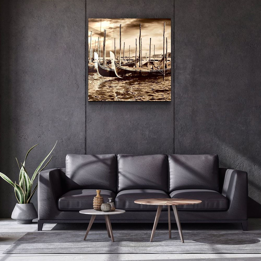 Autres décorations murales - ・"Quay"・Glass Wall Art | Artdesigna Glass Printing Wall Arts. - ARTDESIGNA