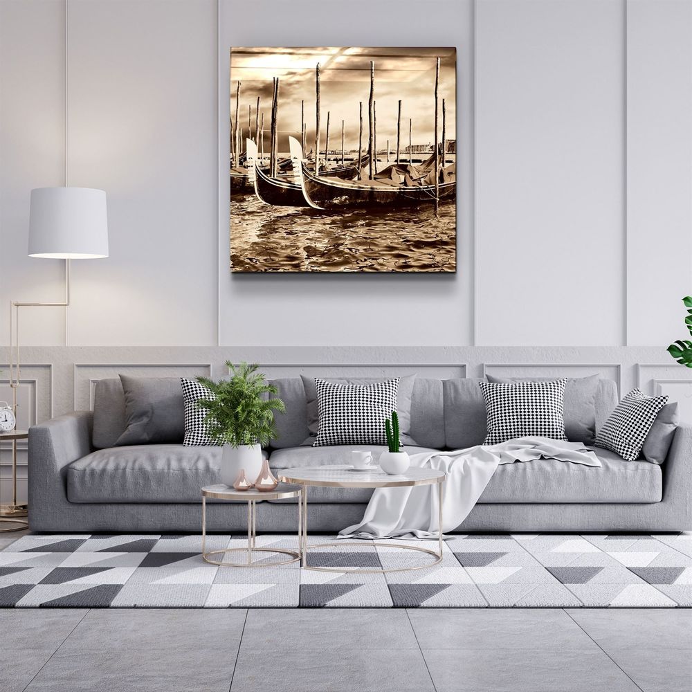 Autres décorations murales - ・"Quay"・Glass Wall Art | Artdesigna Glass Printing Wall Arts. - ARTDESIGNA